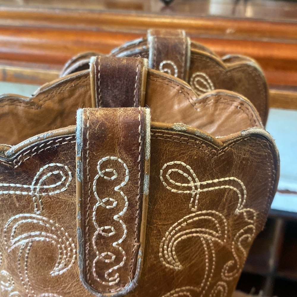 Justin Vintage western style boots size 6.5 - Picture 3 of 7